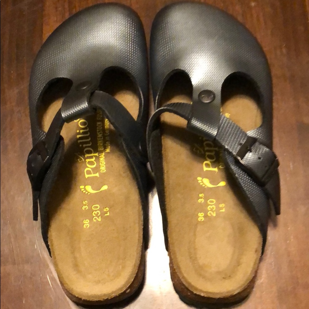 Papillo clogs metallic size 36